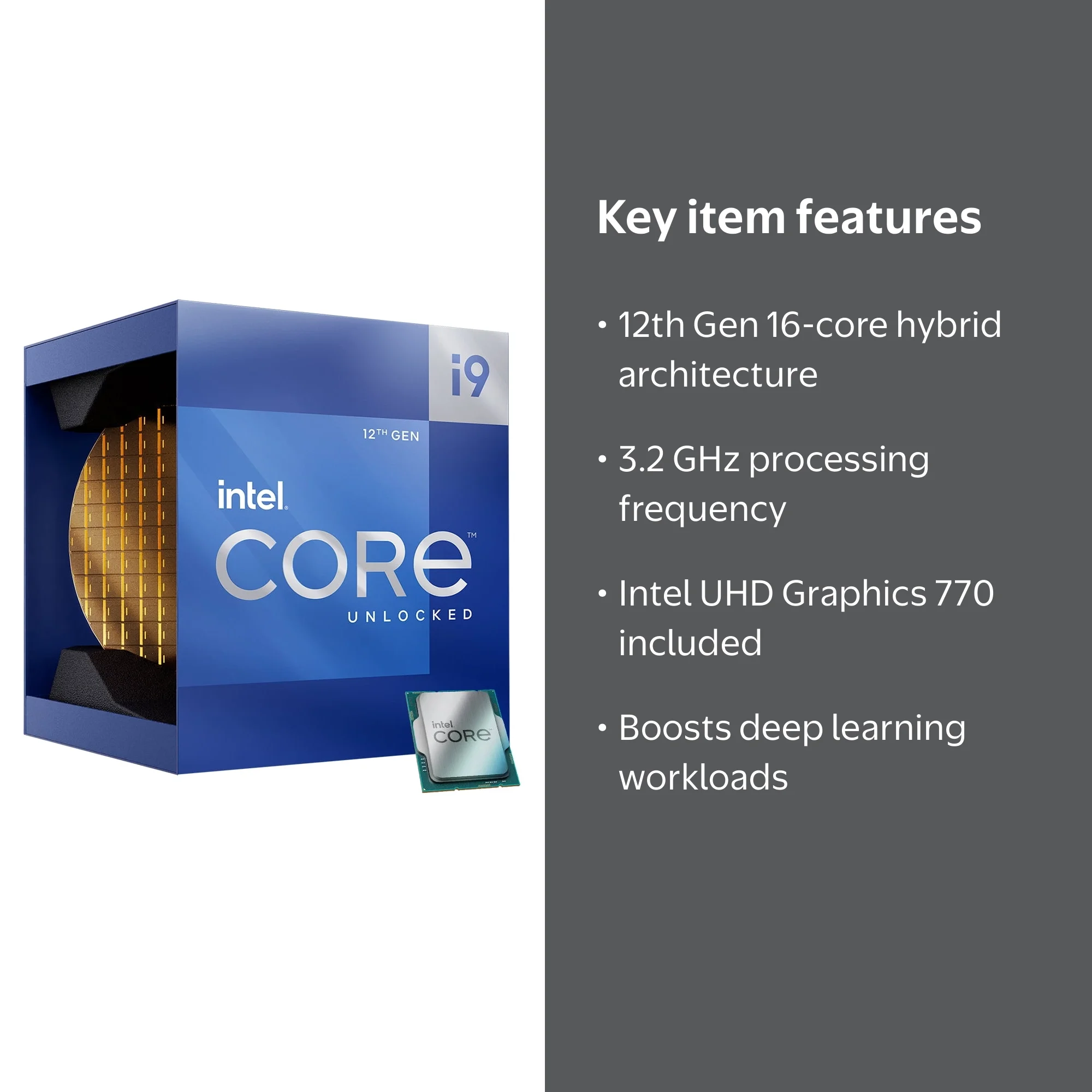 Intel Core i9-12900K 16-Core Alder Lake Processor BX8071512900K