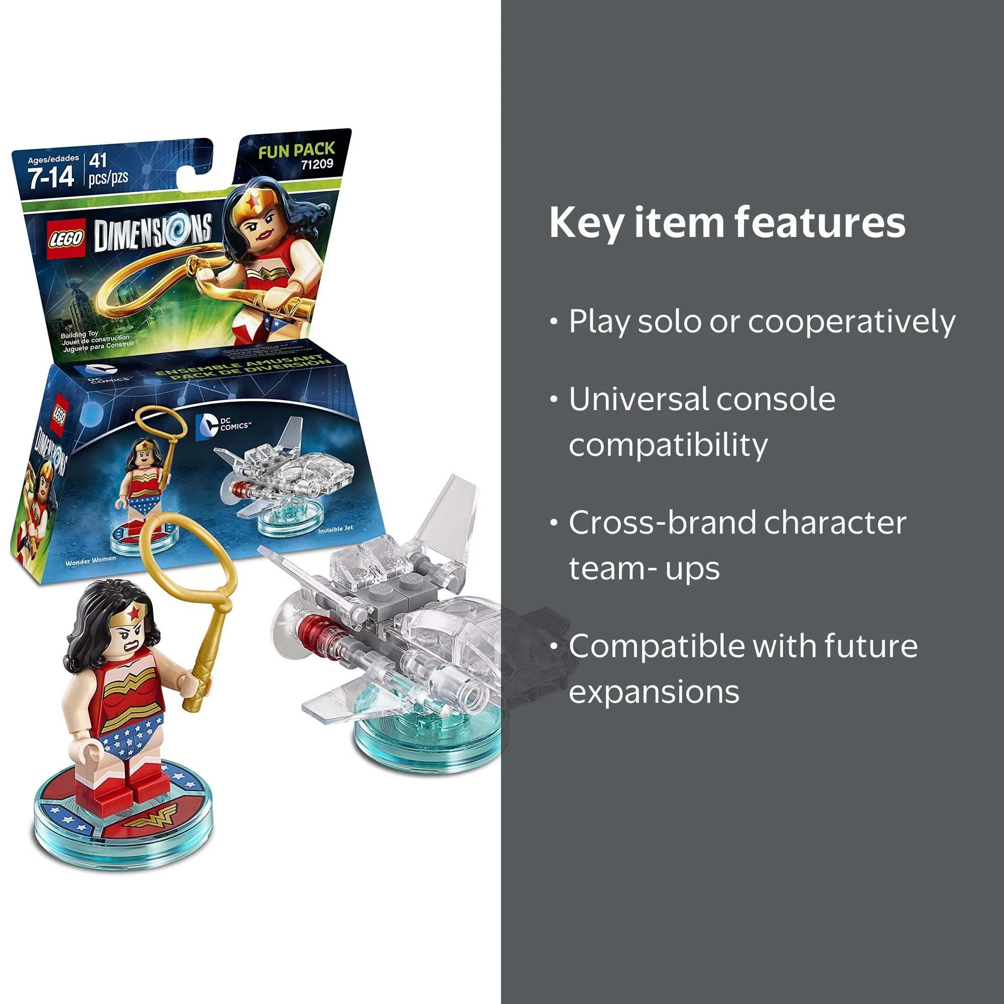 LEGO Dimensions Wonder Woman (DC Comics) Fun Pack (Universal