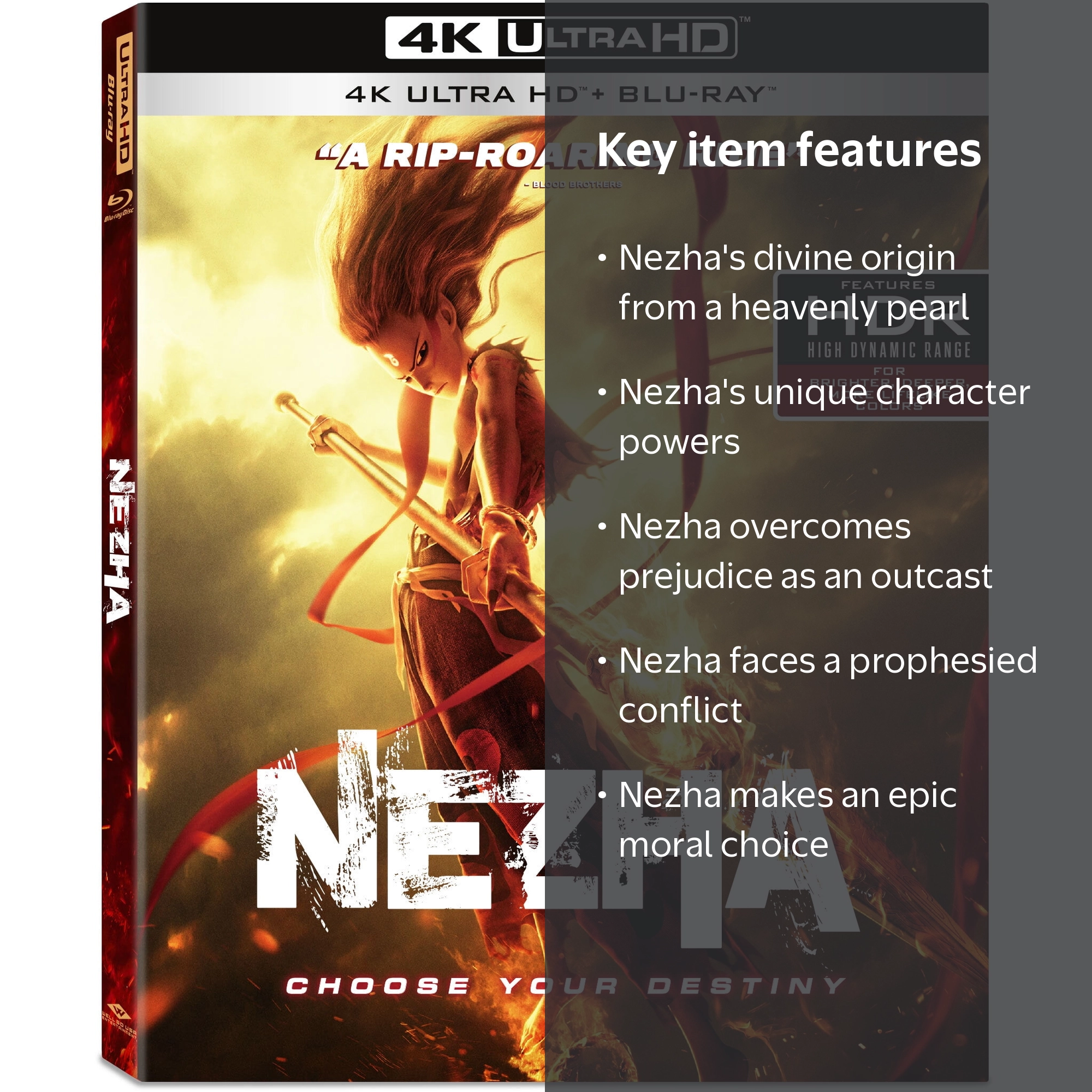 Ne Zha (Blu-Ray) - Walmart.com