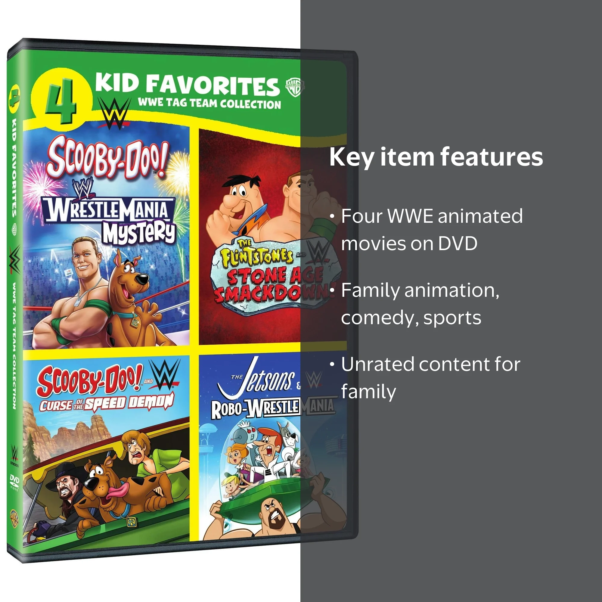 Warner Home Video: 4 Kid Favorites - WWE Tag Team Collection