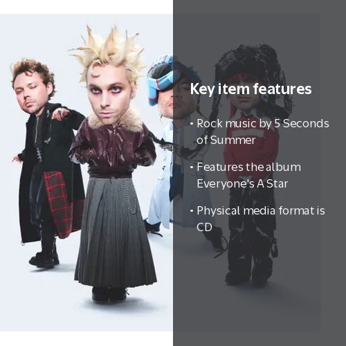 Republic Records, 5 Seconds of Summer, Everyone's A Star, CD Rock