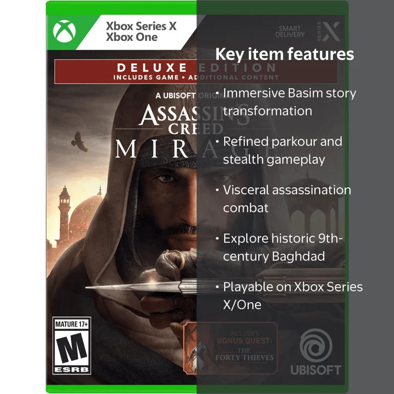 assians creed x box one to tackle Assassin's The Ezio Collection it is you who is in control of your destiny Assassin's Creed Mirage: Deluxe Edition