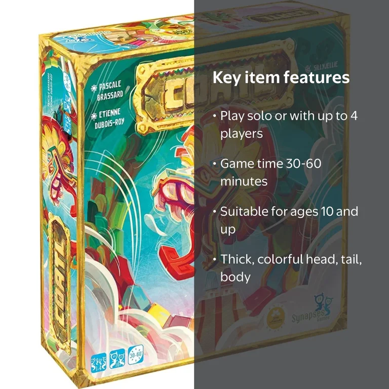 Synapse Games, Strategy Board Game, COATL, Ages 10+ - Walmart.com