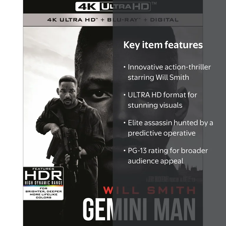 Paramount - Gemini Man [ULTRA HD] - Walmart.com
