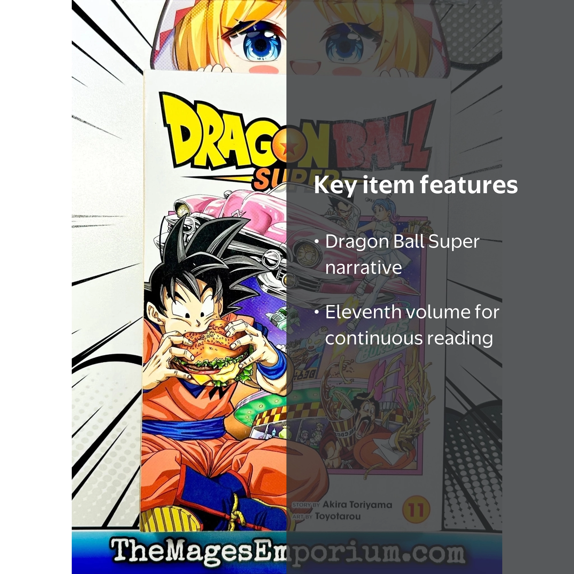 Akira Toriyama, Dragon Ball Super, Vol. 11, Manga Series - Walmart.com