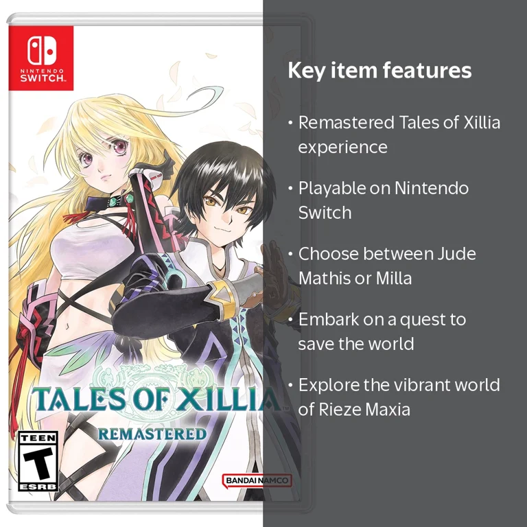Bandai Namco, Tales of Xillia Remastered, Nintendo Switch Game