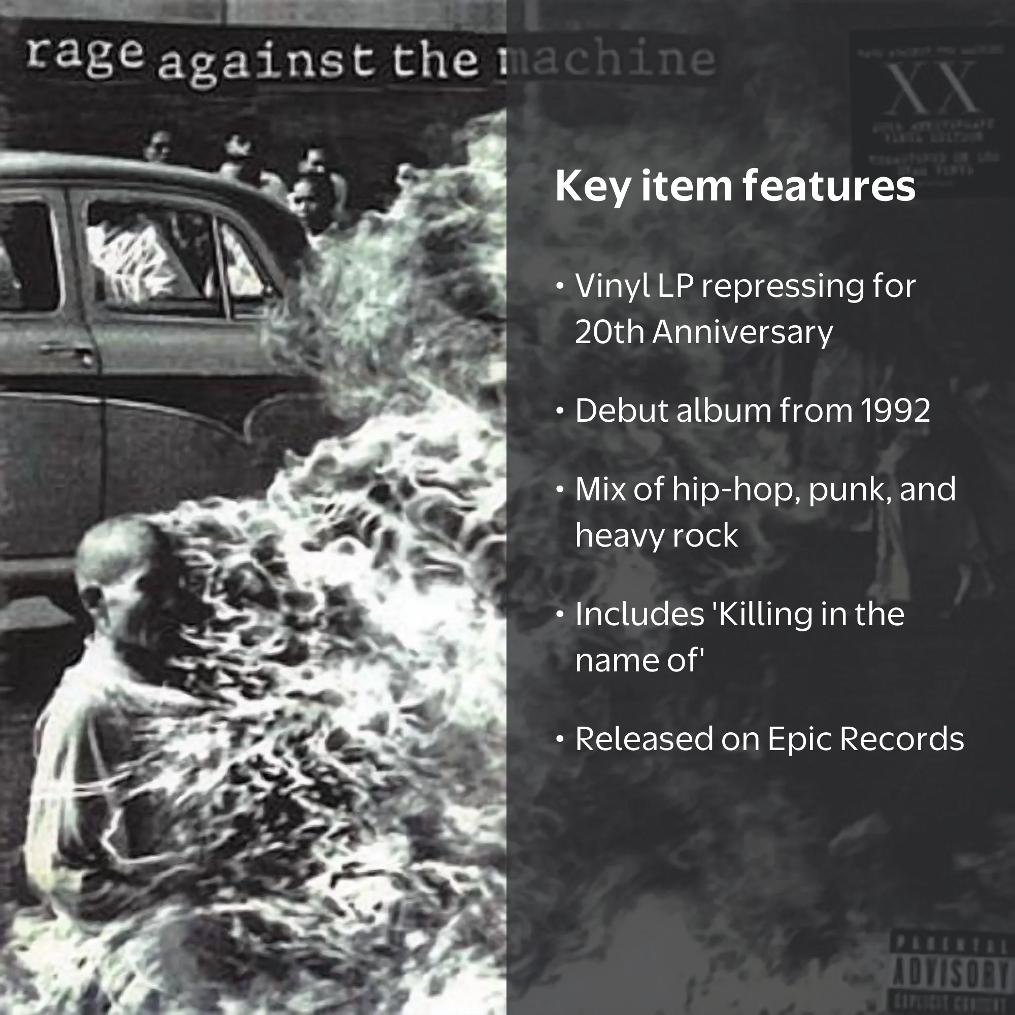Rage Against the Machine - Rage Against The Machine XX [20th