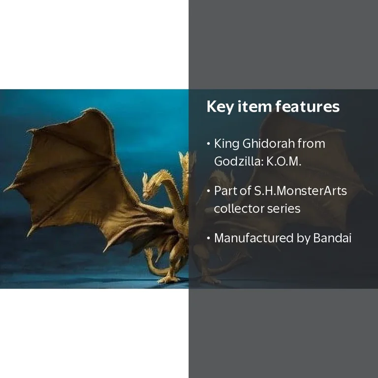 BANDAI Godzilla: King of the Monsters King Ghidorah 2019, Standard