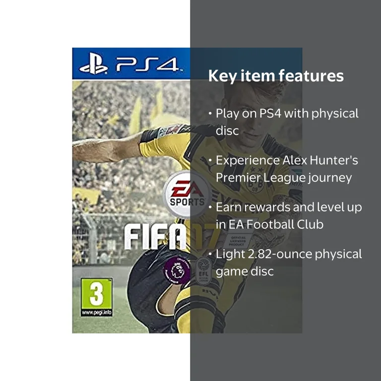 Electronic Arts FIFA 17 Standard Edition, PlayStation 4 Physical