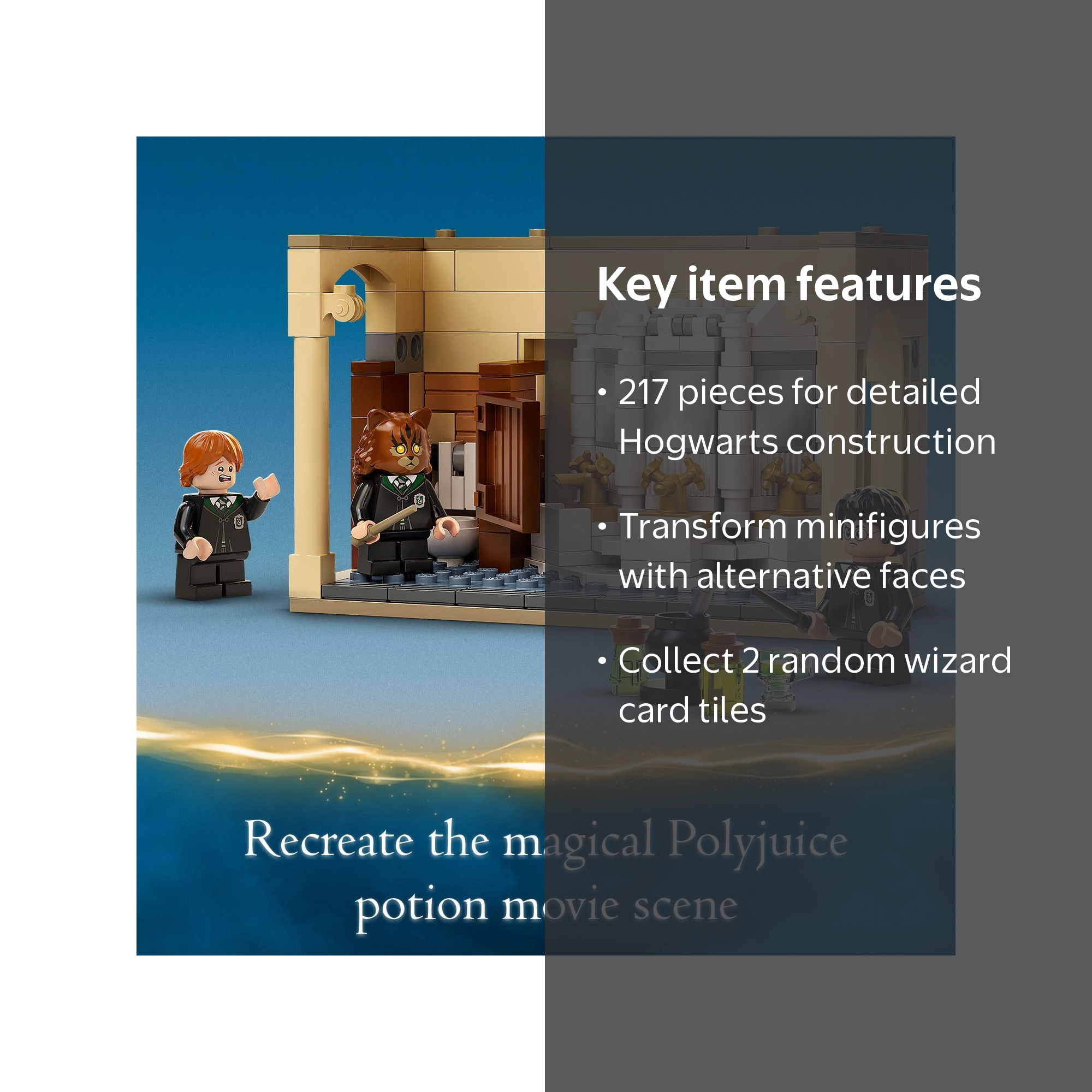 LEGO Harry Potter Hogwarts: Polyjuice Potion Mistake Set 76386
