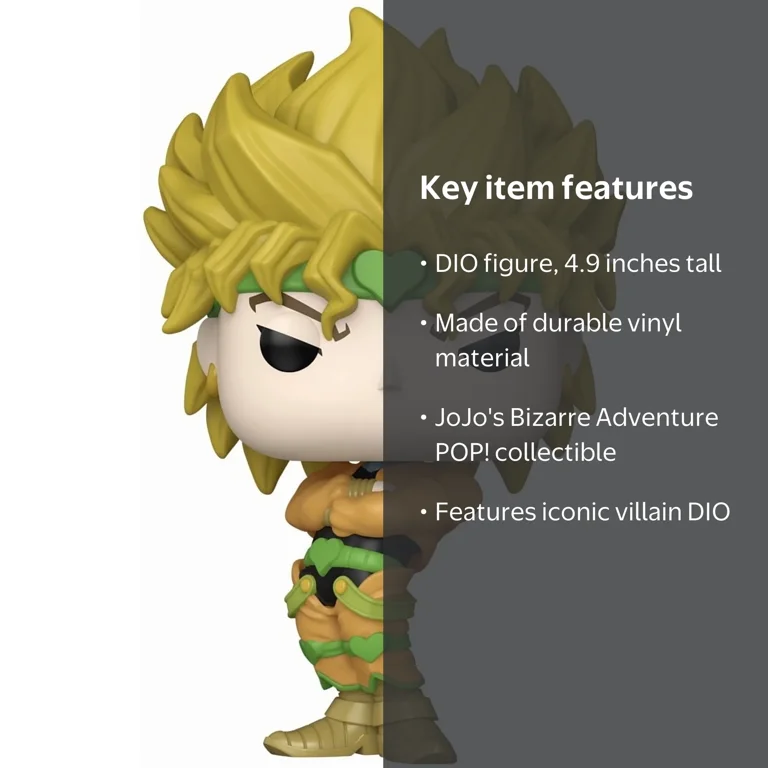Funko, POP! Anime, Dio, JoJo's Bizarre Adventure, Vinyl Figure