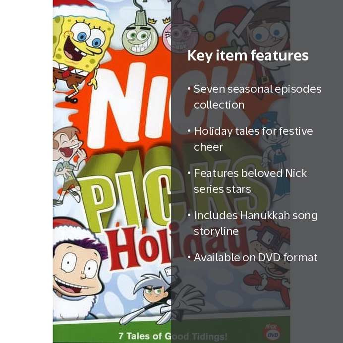 Nick Picks: Holiday DVD, Nickelodeon, Kids & Family - Walmart.com