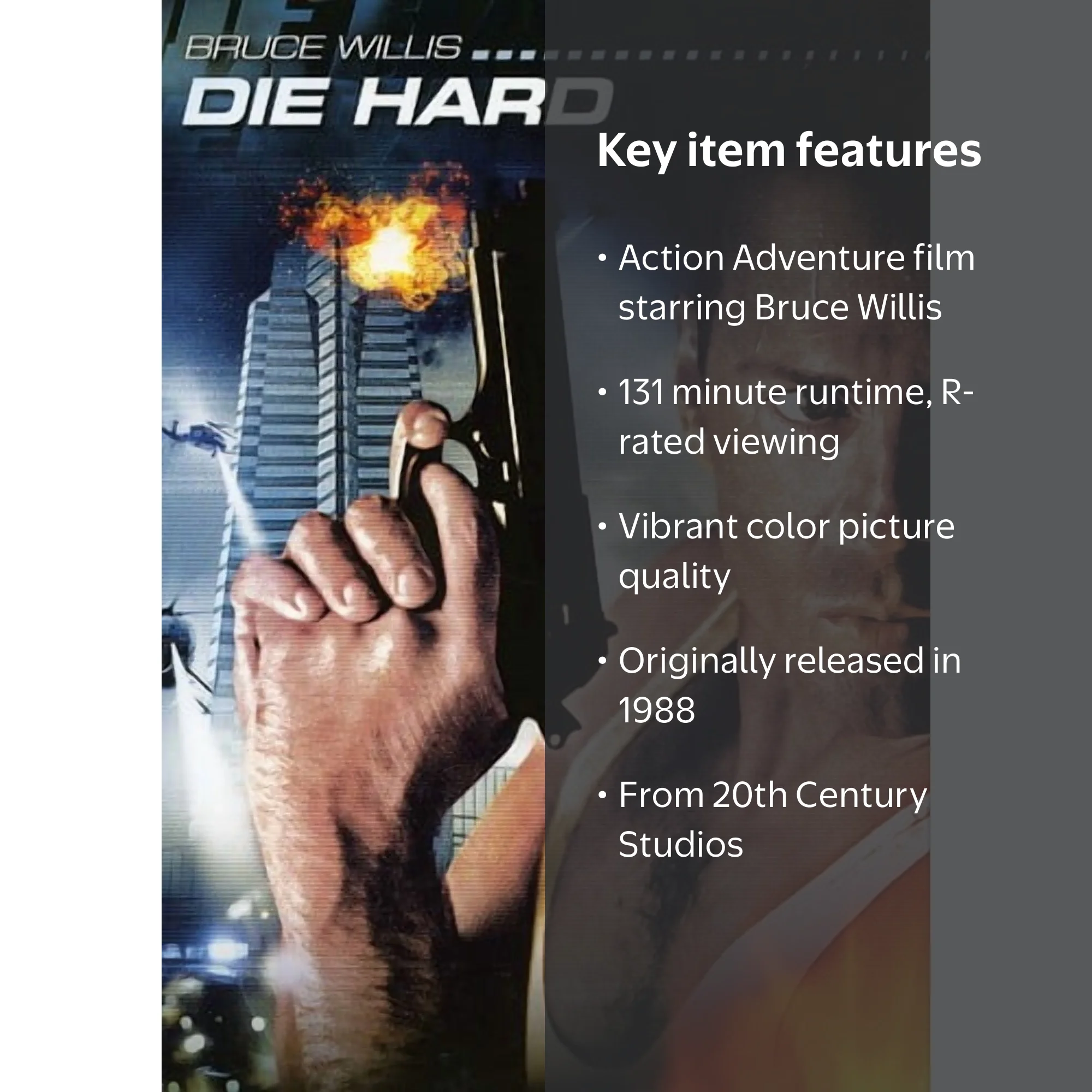 20th Century Studios, Die Hard, Bruce Willis, DIGITAL VIDEO DISC