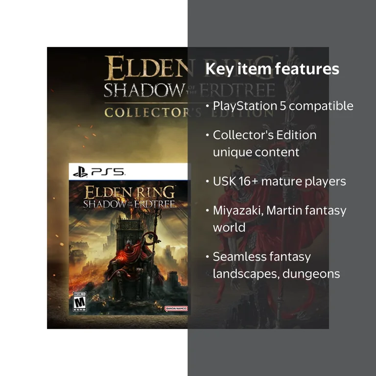 BANDAI ELDEN RING Shadow of the Erdtree Collector's Edition - PS5