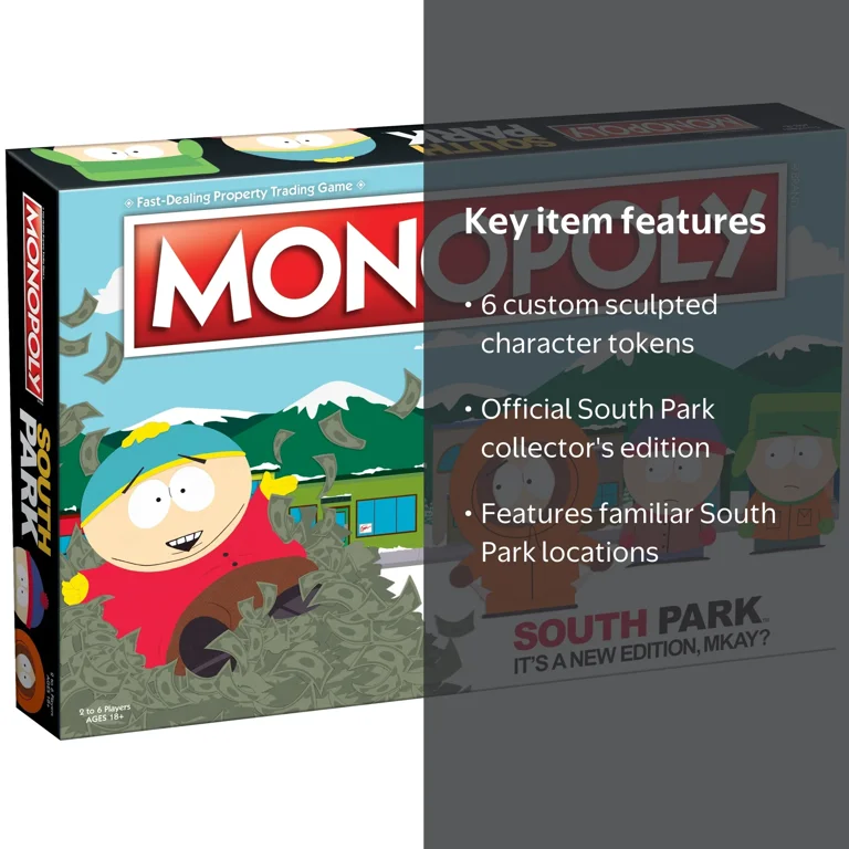 MONOPOLY® Game: South Park Collector's Edition Featuring