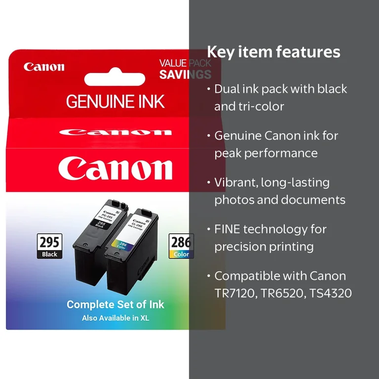 Canon, Ink Cartridges, Black and Tri-Color, 2 Pack - Walmart.com