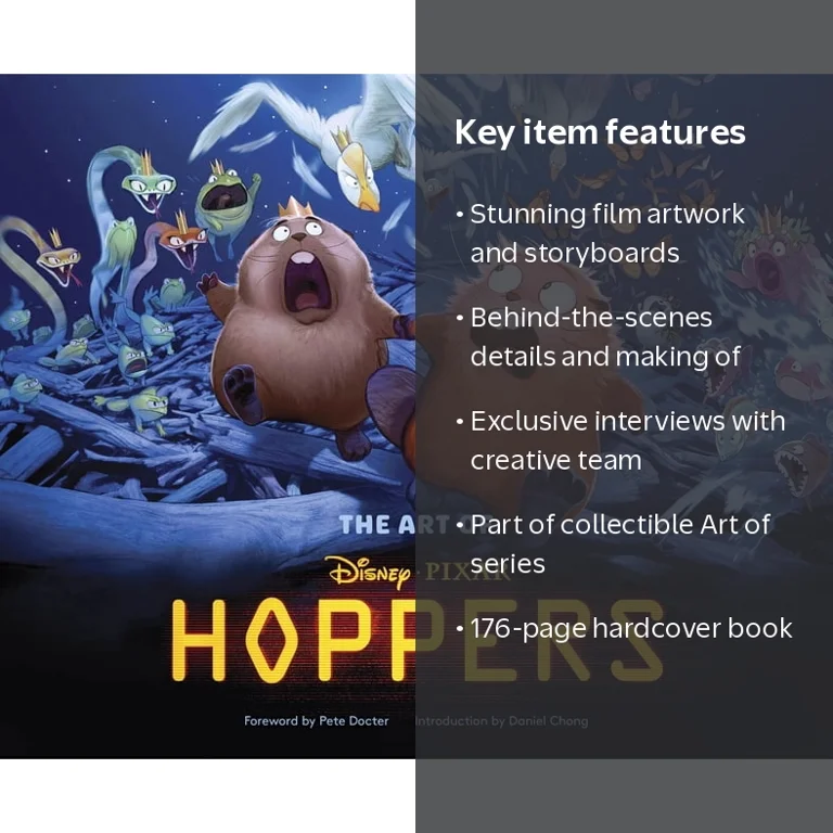 Pixar Animation Studios, The Art of Hoppers, 9781797237077