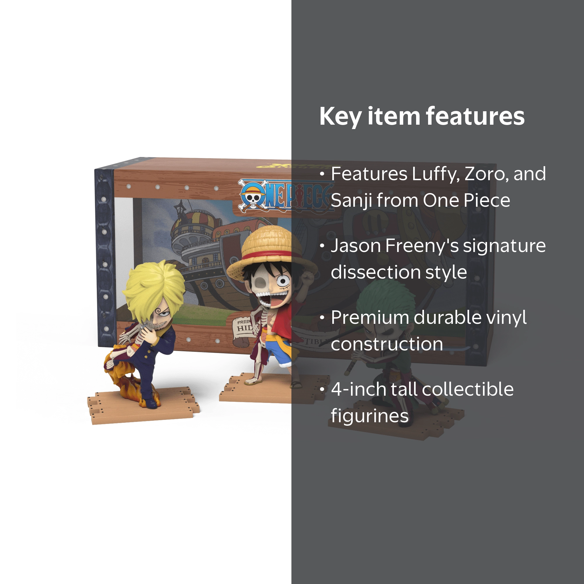 Mighty Jaxx Freeny's Hidden Dissectibles: One Piece - Luffy, Zoro