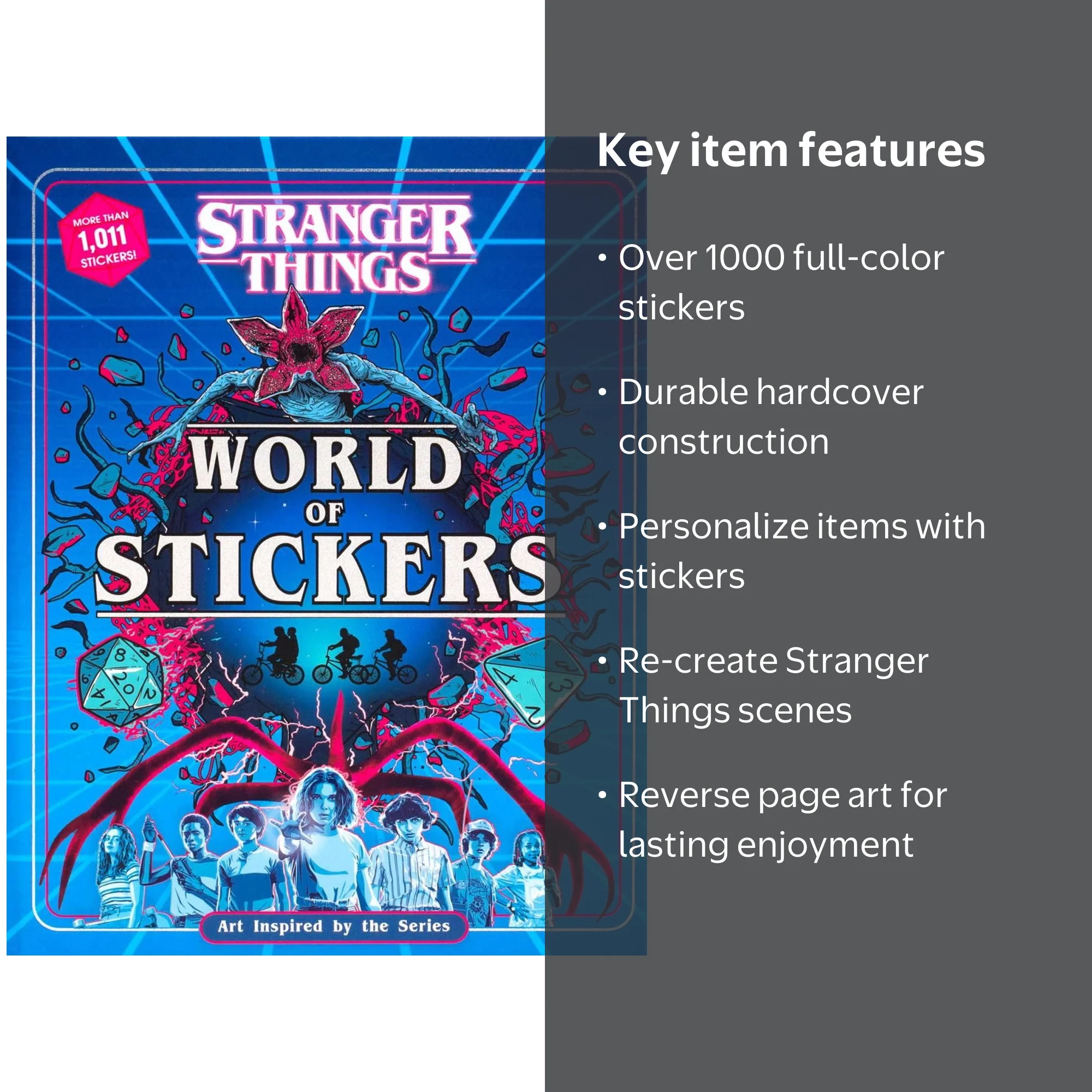 Stranger Things World of Stickers: Art Inspired by the Series
