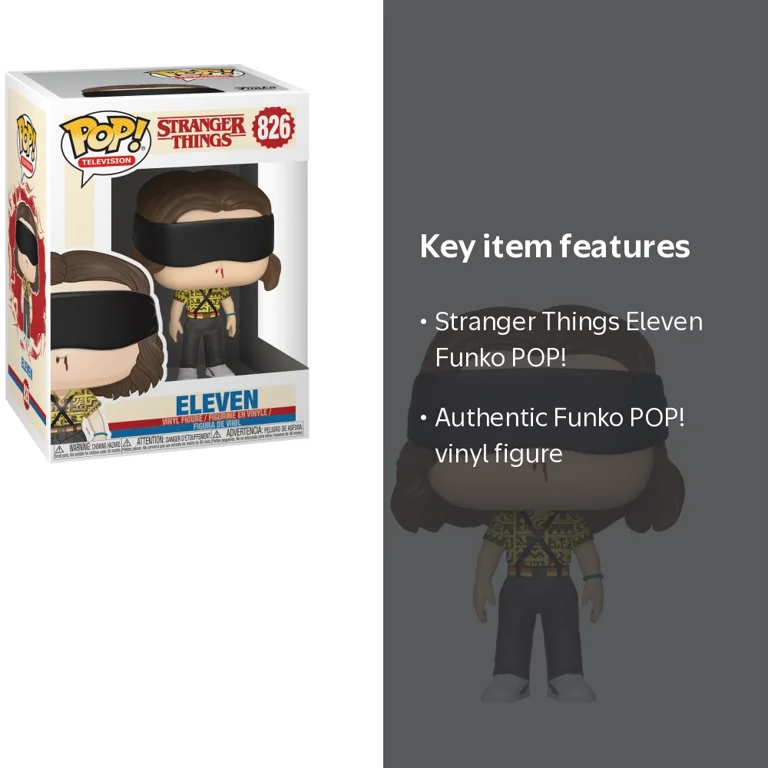 Funko POP! Television: Stranger Things - Battle Eleven - Walmart.com