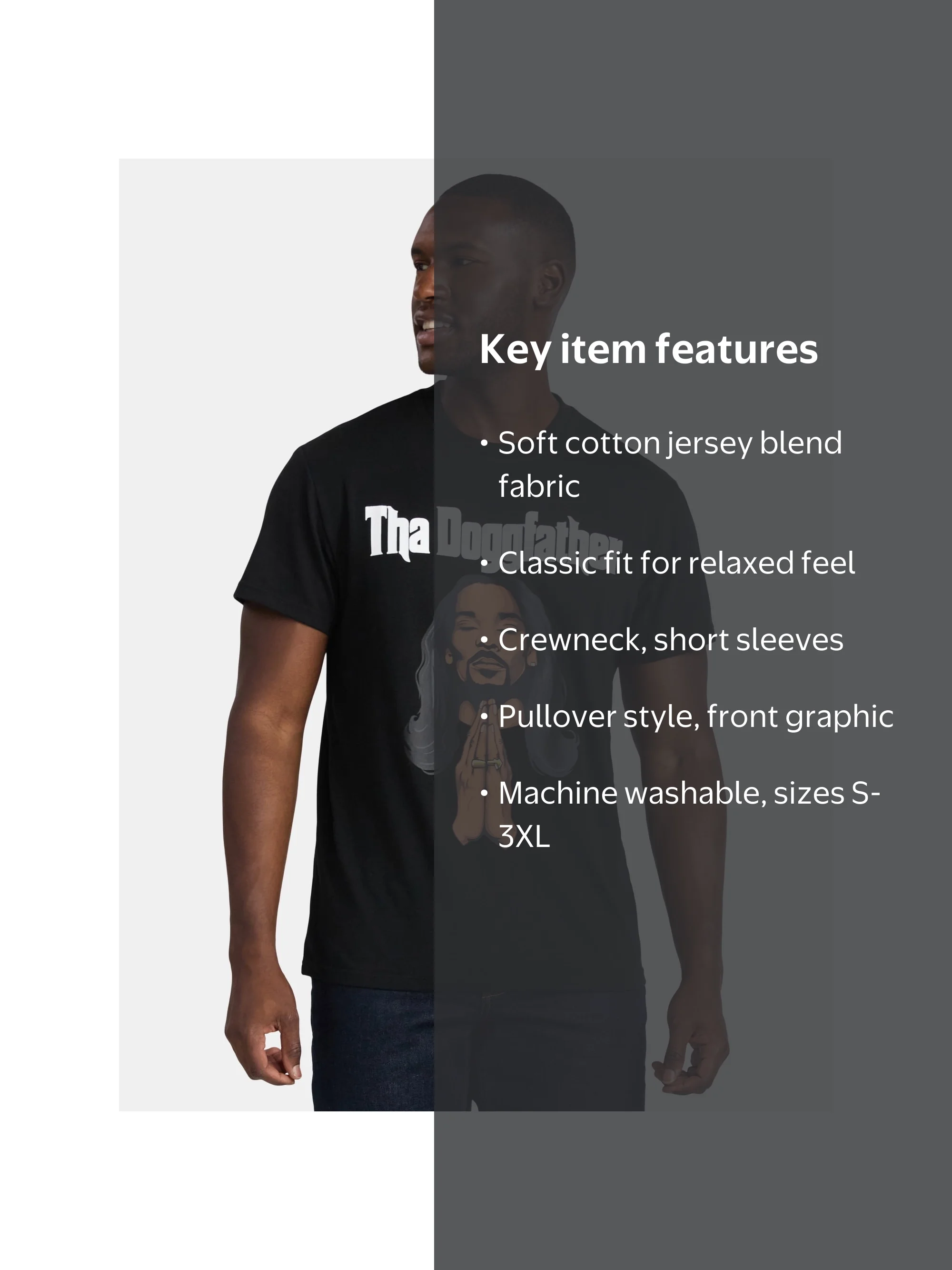Dogg Supply by Snoop Dogg Men's & Big Men's Tha Dogg Father