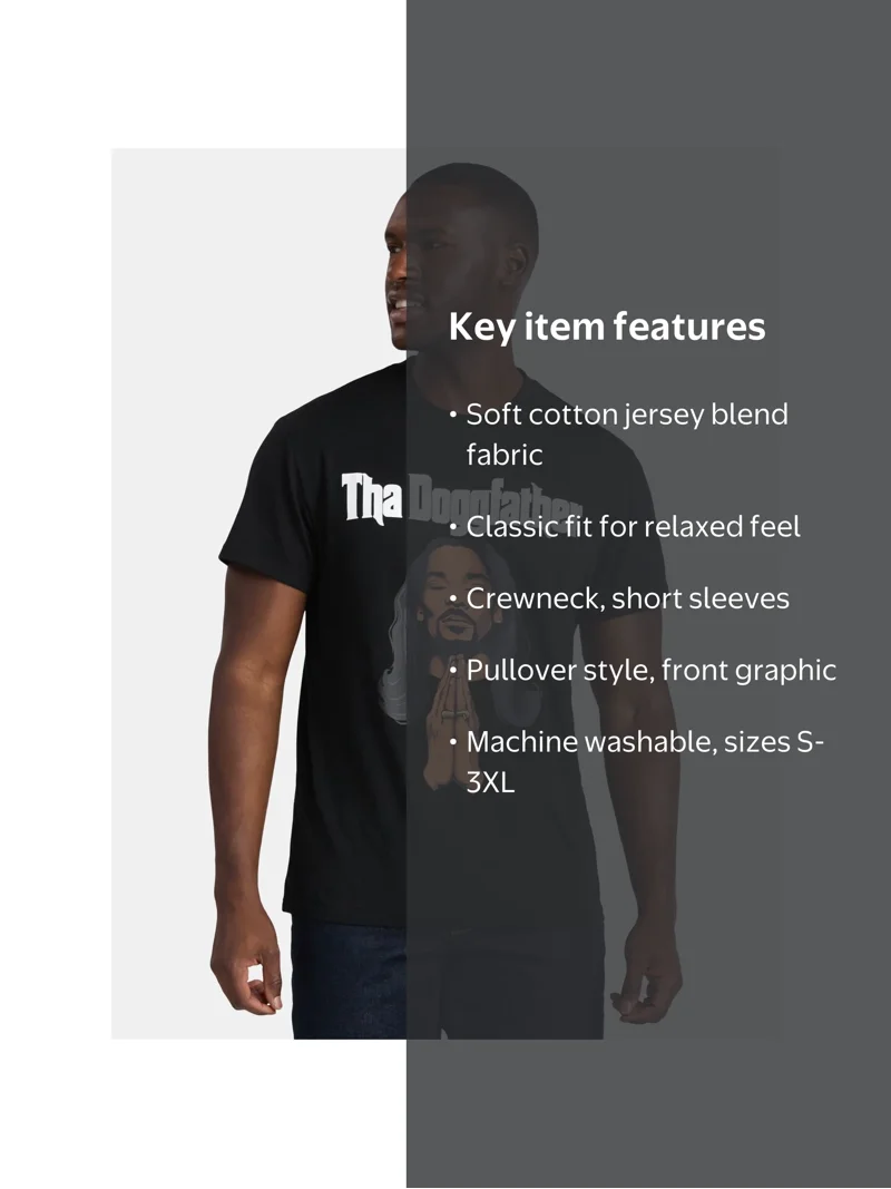 Dogg Supply by Snoop Dogg Men's & Big Men's Tha Dogg Father