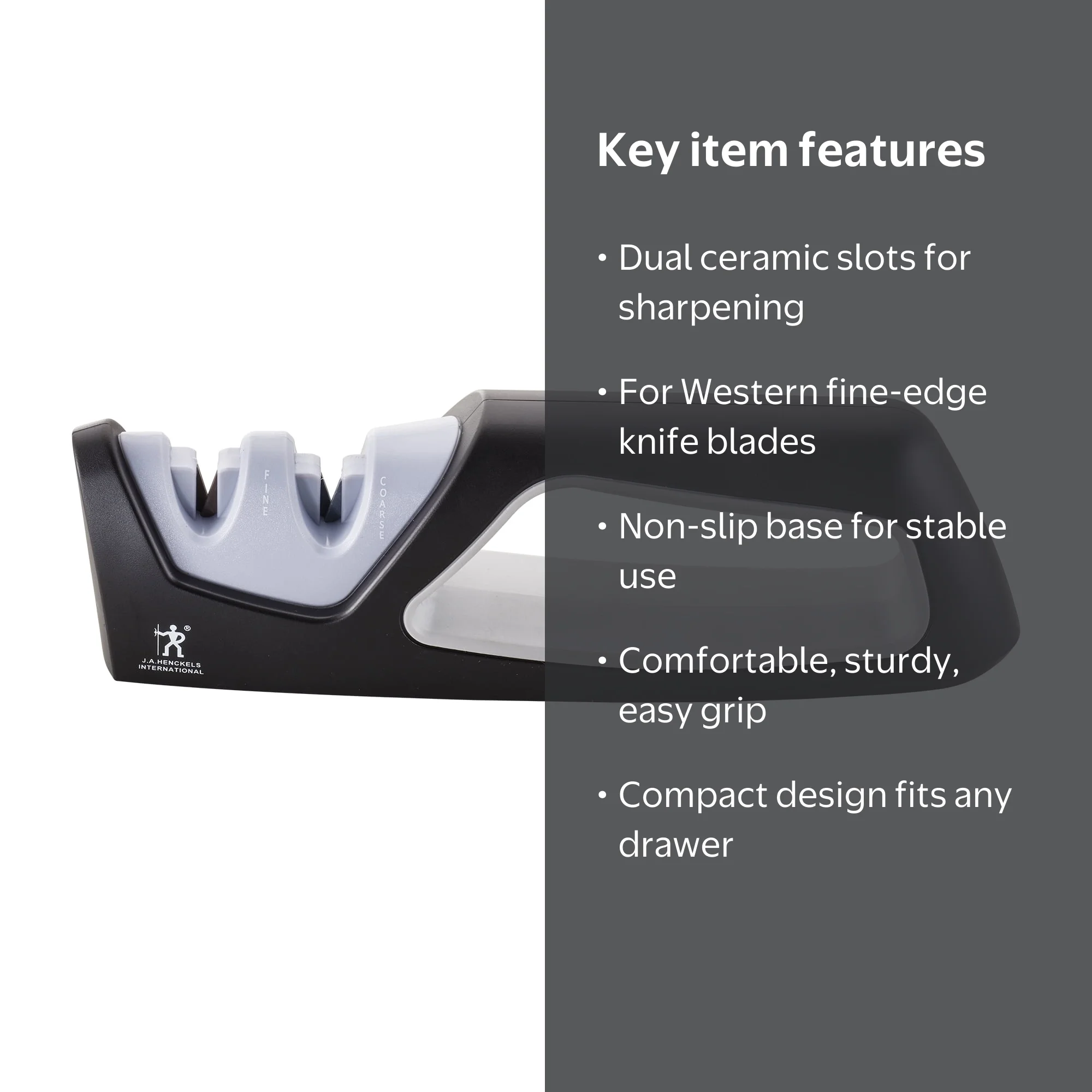 Henckels 2-Stage Handheld Knife Sharpener - Walmart.com