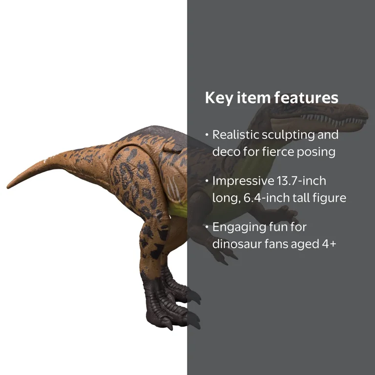 Jurassic World Gigantic Trackers Suchomimus Dinosaur Figure, Large