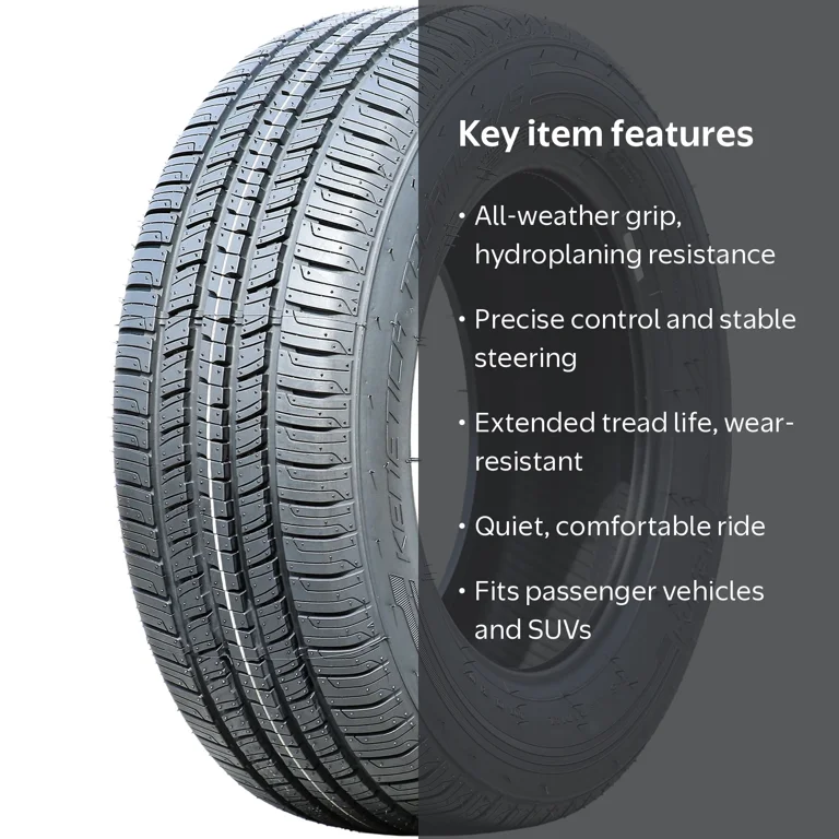 Kenda Kenetica Touring A/S Tire, All Season, 205/60R16 92H XL