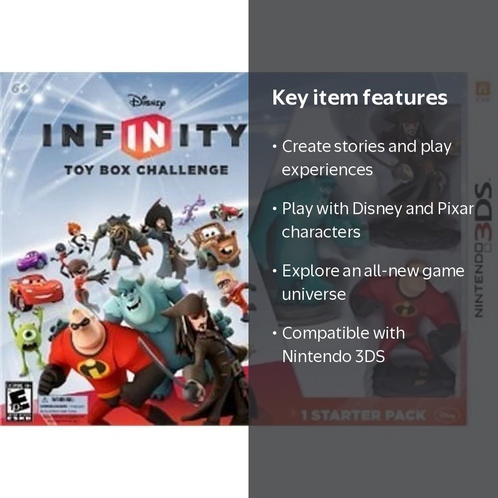 Disney Infinity Toy Box Challenge Game Only Nintendo 3DS - Walmart.com