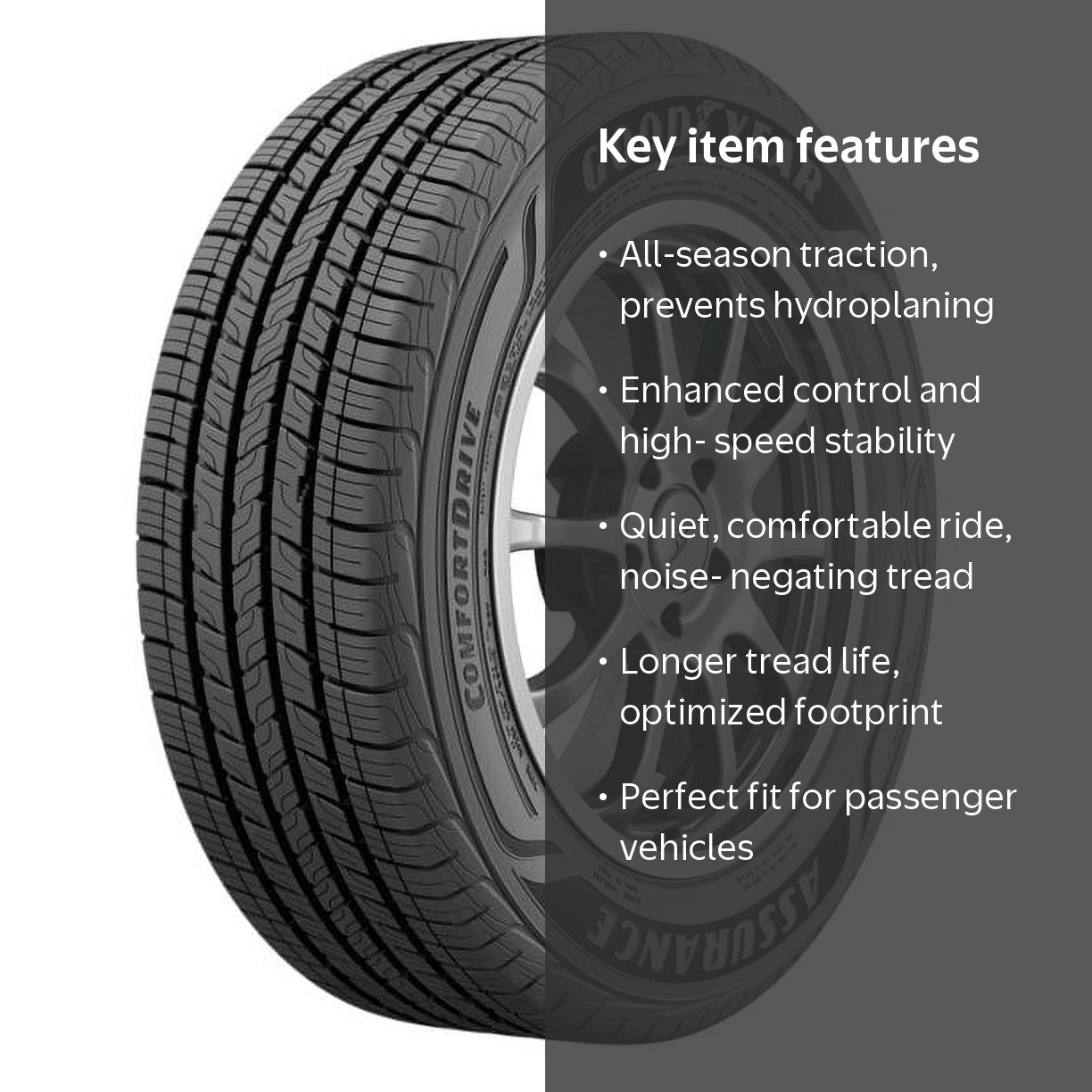 Goodyear Assurance Comfort Drive All-Season 215/65R16 98 V Tire