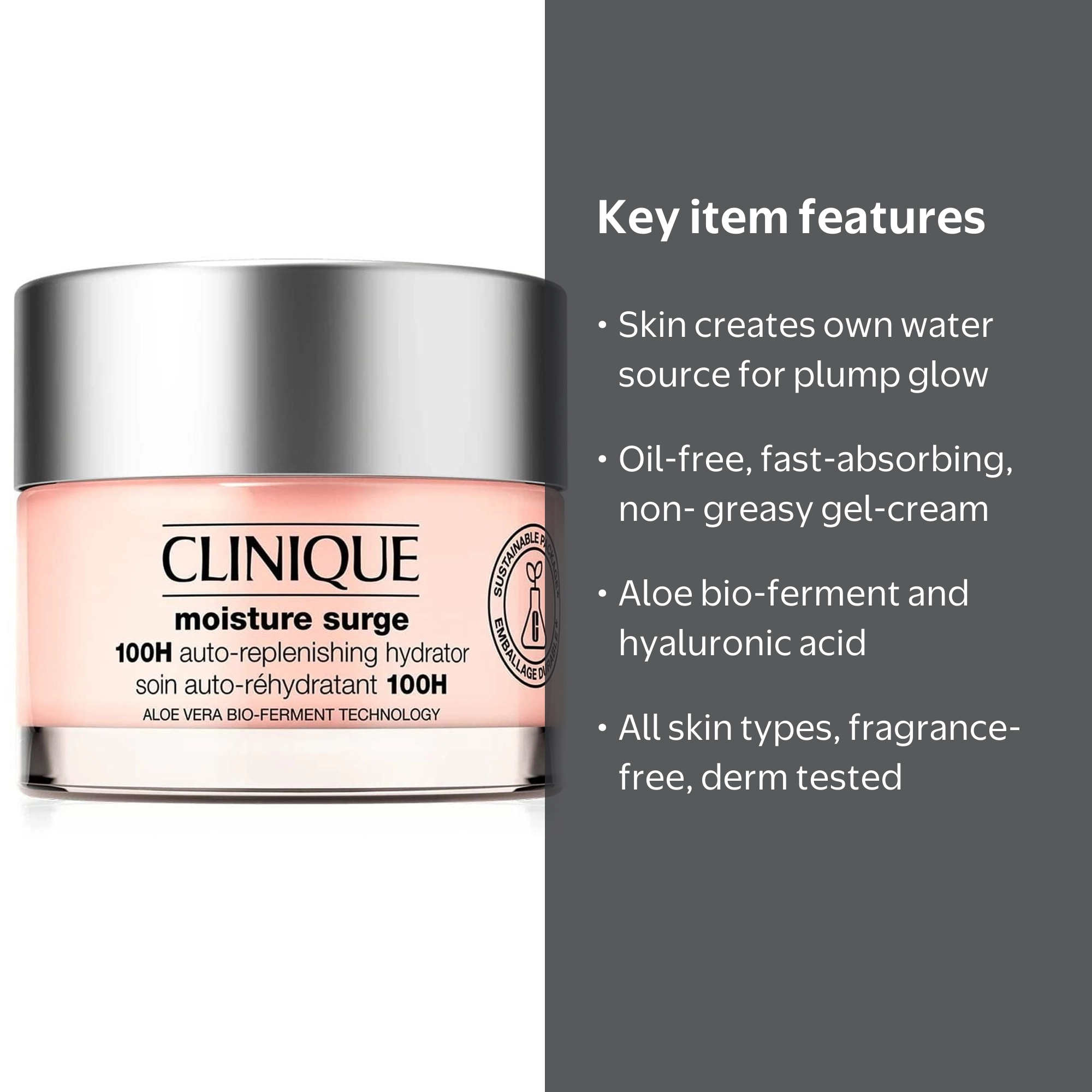 Clinique Moisture Surge Auto-Replenishing Hydrator 75ml, 100H