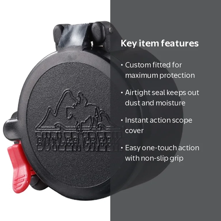 BUTLER CREEK スコープ Butler Creek Flip Open Scope Cover, Eye Piece, Dust and Moisture