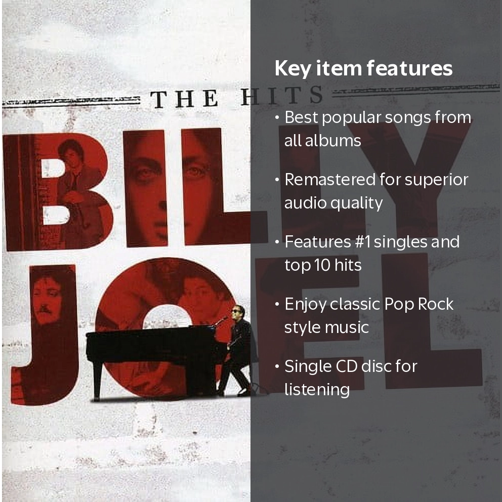 Billy Joel - The Hits - Music & Performance - CD Remastered