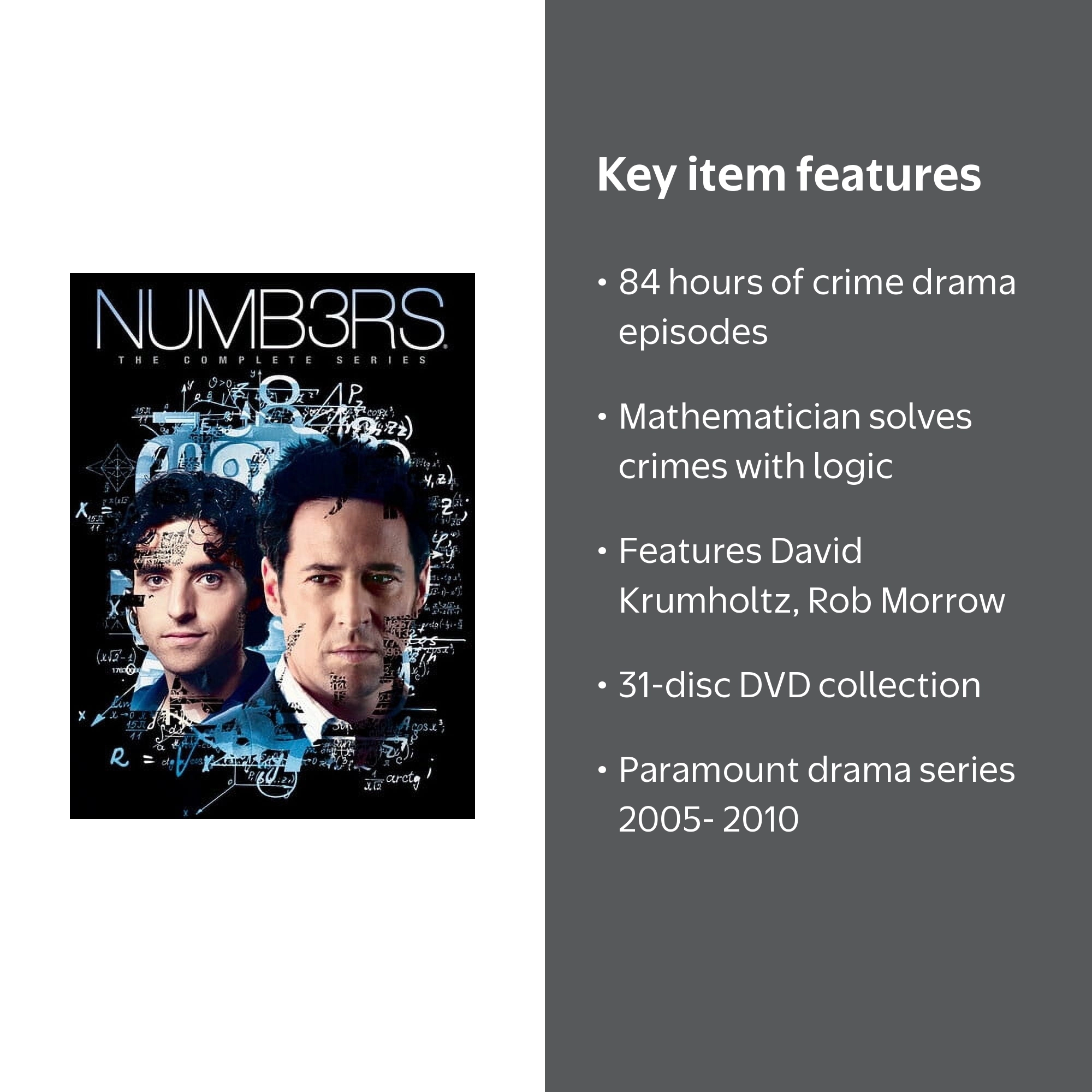Paramount's Numbers: Complete TV Show Seasons Collection (Drama