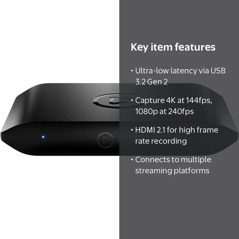 Elgato 4K X External game Capture Card: Electronics - Walmart.com