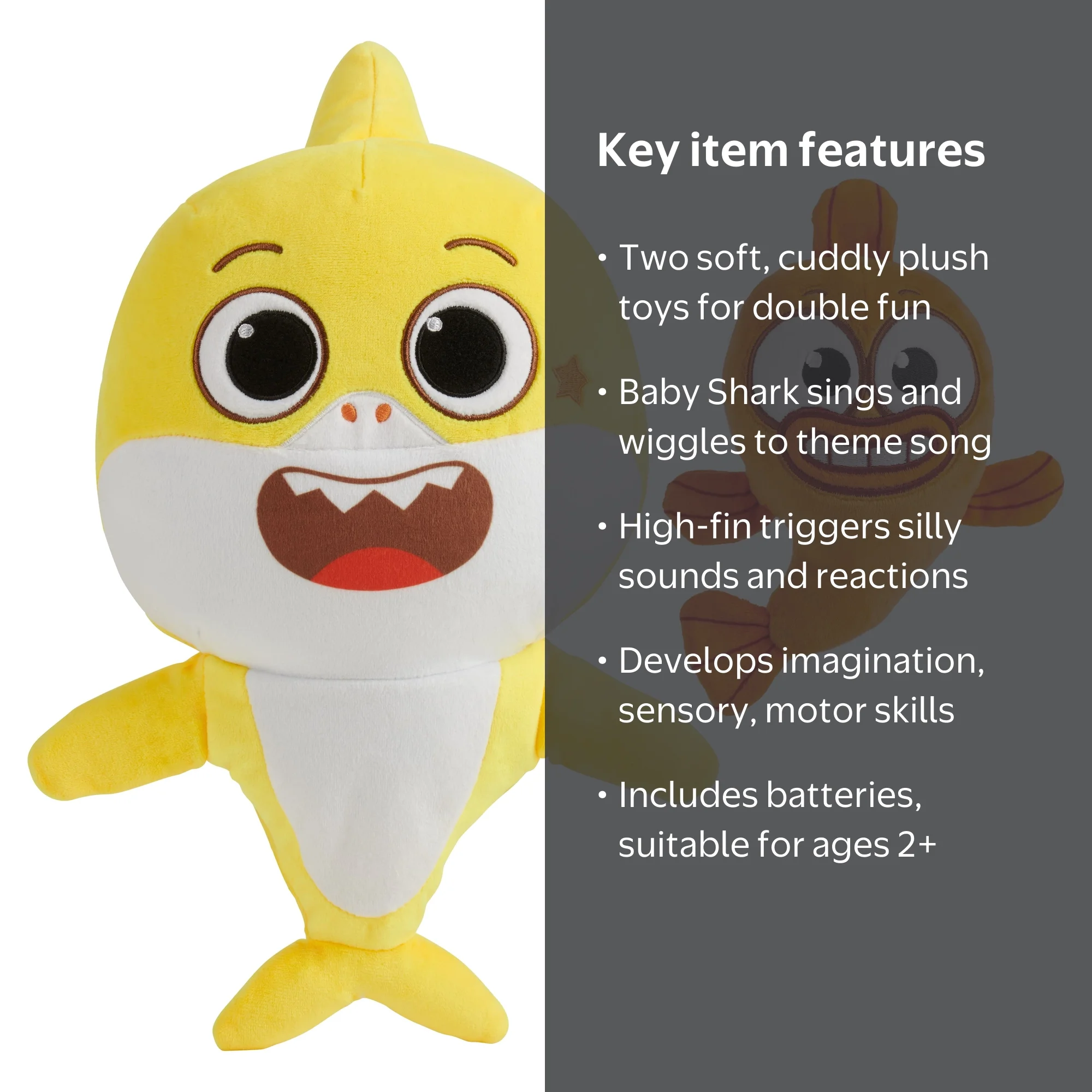 Baby Shark's Big Show! Interactive Toy: Sing, Swing, & Dance with