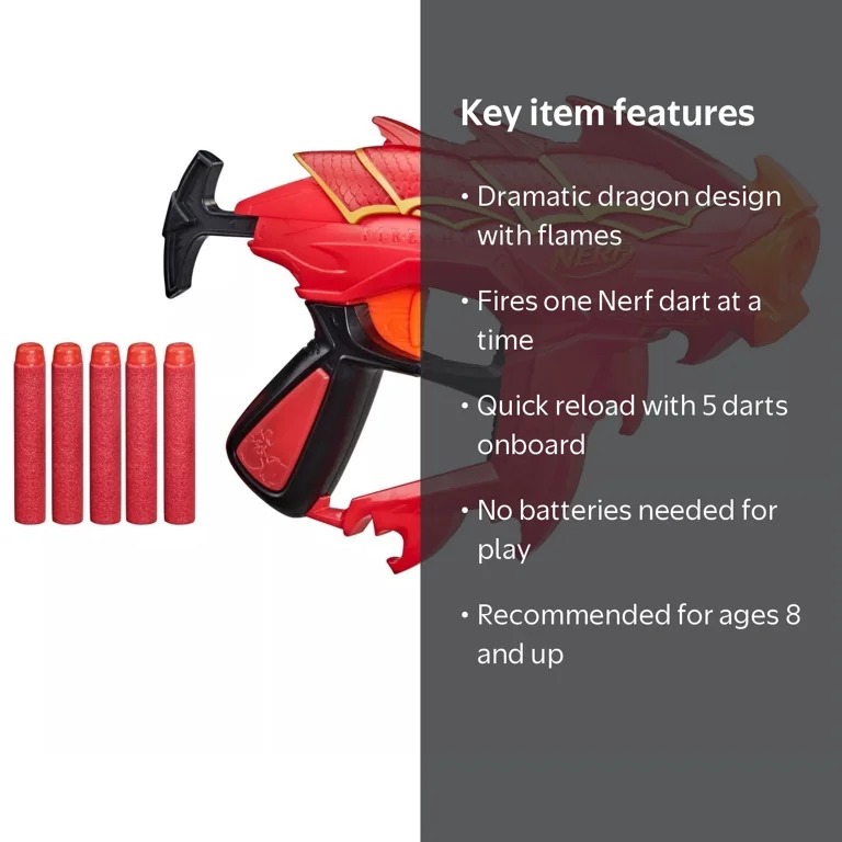 NERF DragonPower Firestrike Blaster - Walmart.com