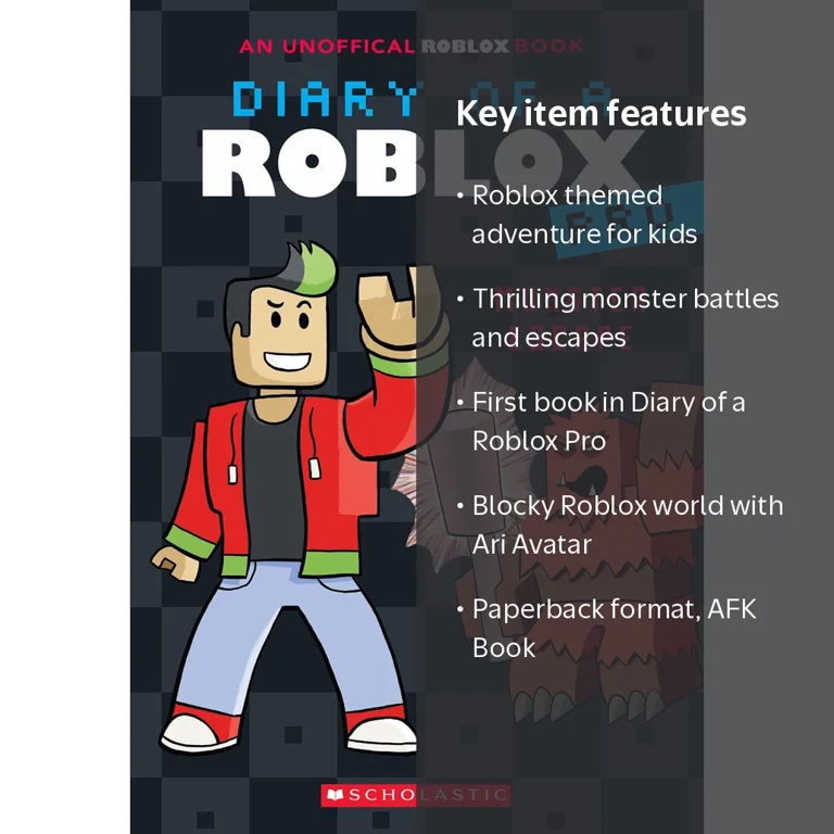 Ari Avatar, Diary of a Roblox Pro, Monster Escape, Paperback