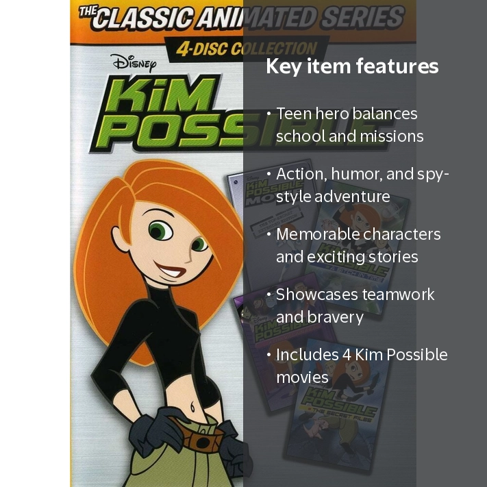 Kim Possible: The Classic Animated Series (DVD) - Walmart.com