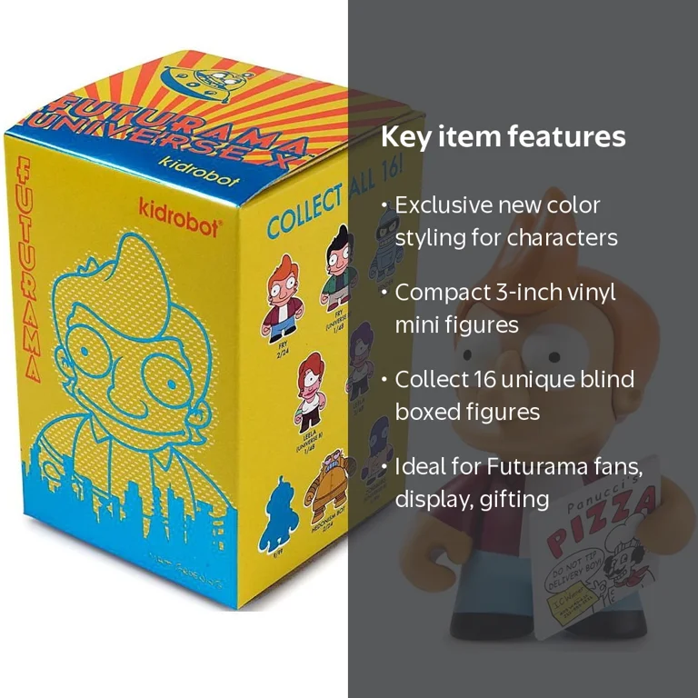 Kidrobot Futurama Universe X Collectible Mini Figures Toys Mystery