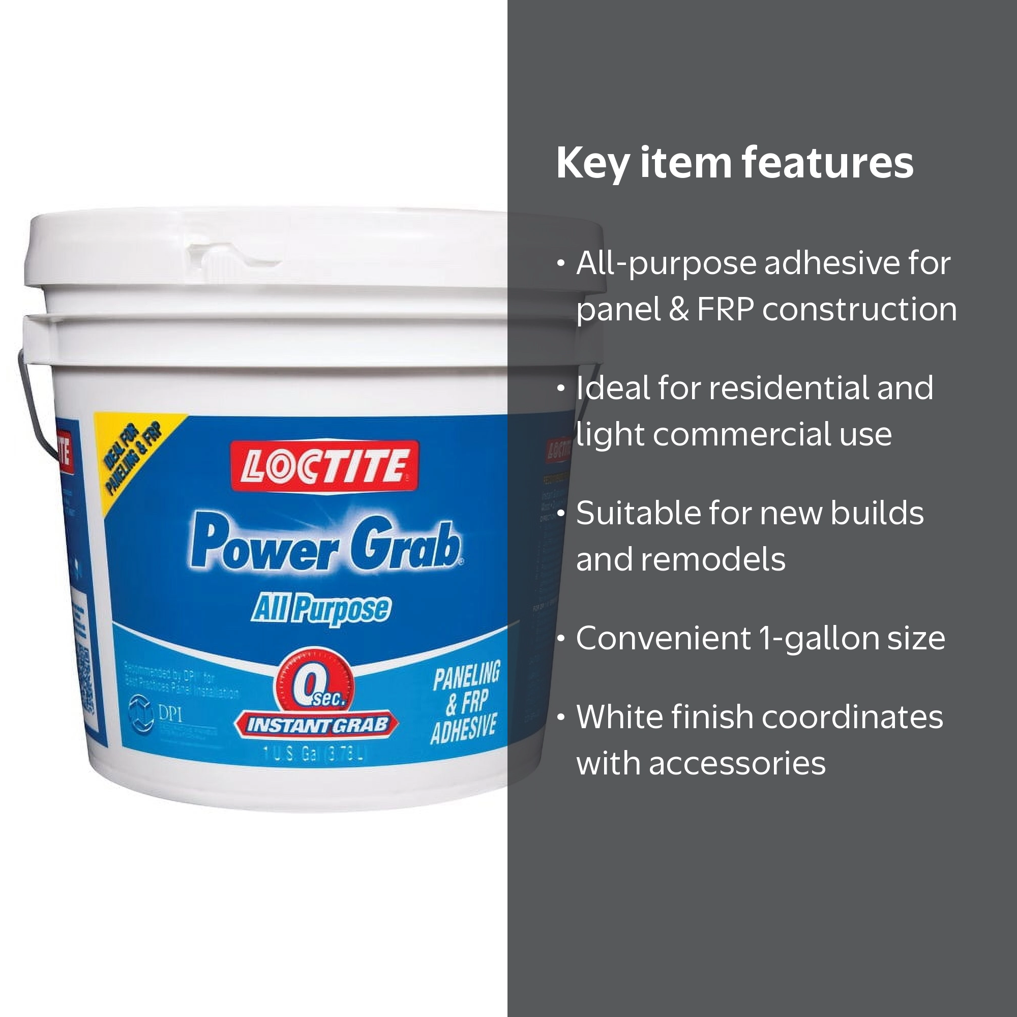 LOCTITE Premium Power Grab Heavy Duty Construction 1 Gal. All