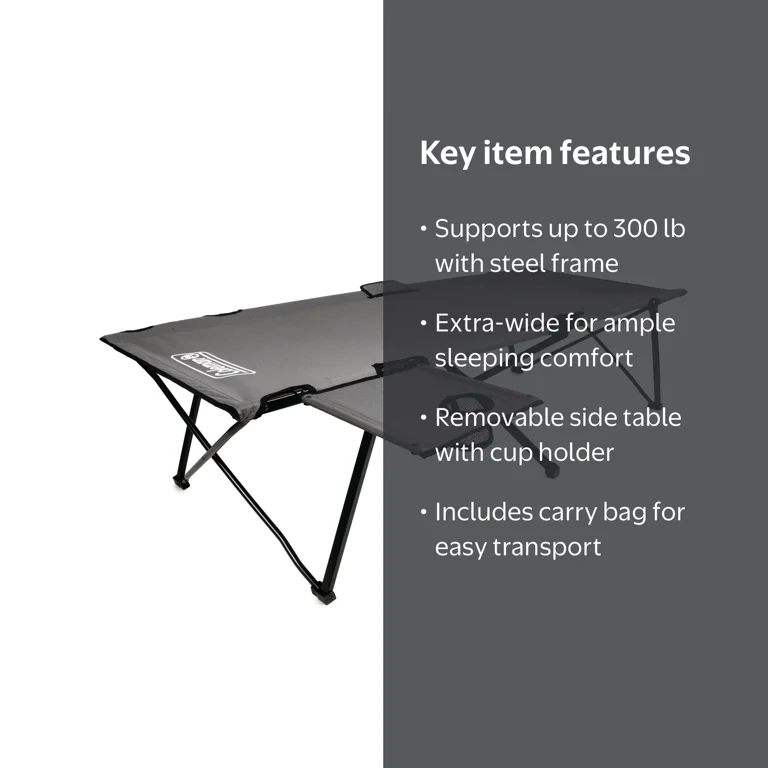Coleman® Adult Sleeping Hiking Portable Pack-Away® Camping Cot