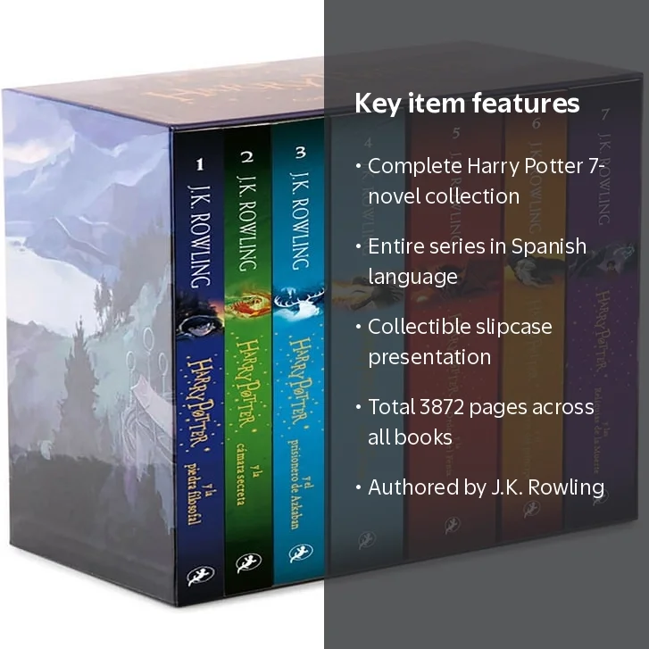 Harry Potter Complete Series Paperback Boxed Set: Books 1-7 (Kids