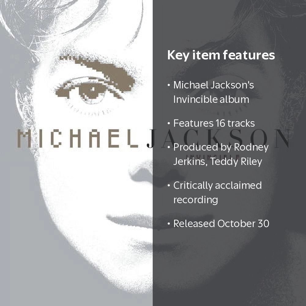 【人気盤】invincible / Michael Jackson USオリジ！ Epic/Legacy, CD, Invincible, Michael Jackson, Music & Performance