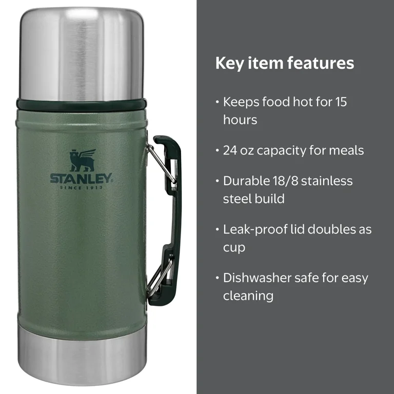 Stanley Classic Legendary Vacuum Insulated Stainless Steel Food
