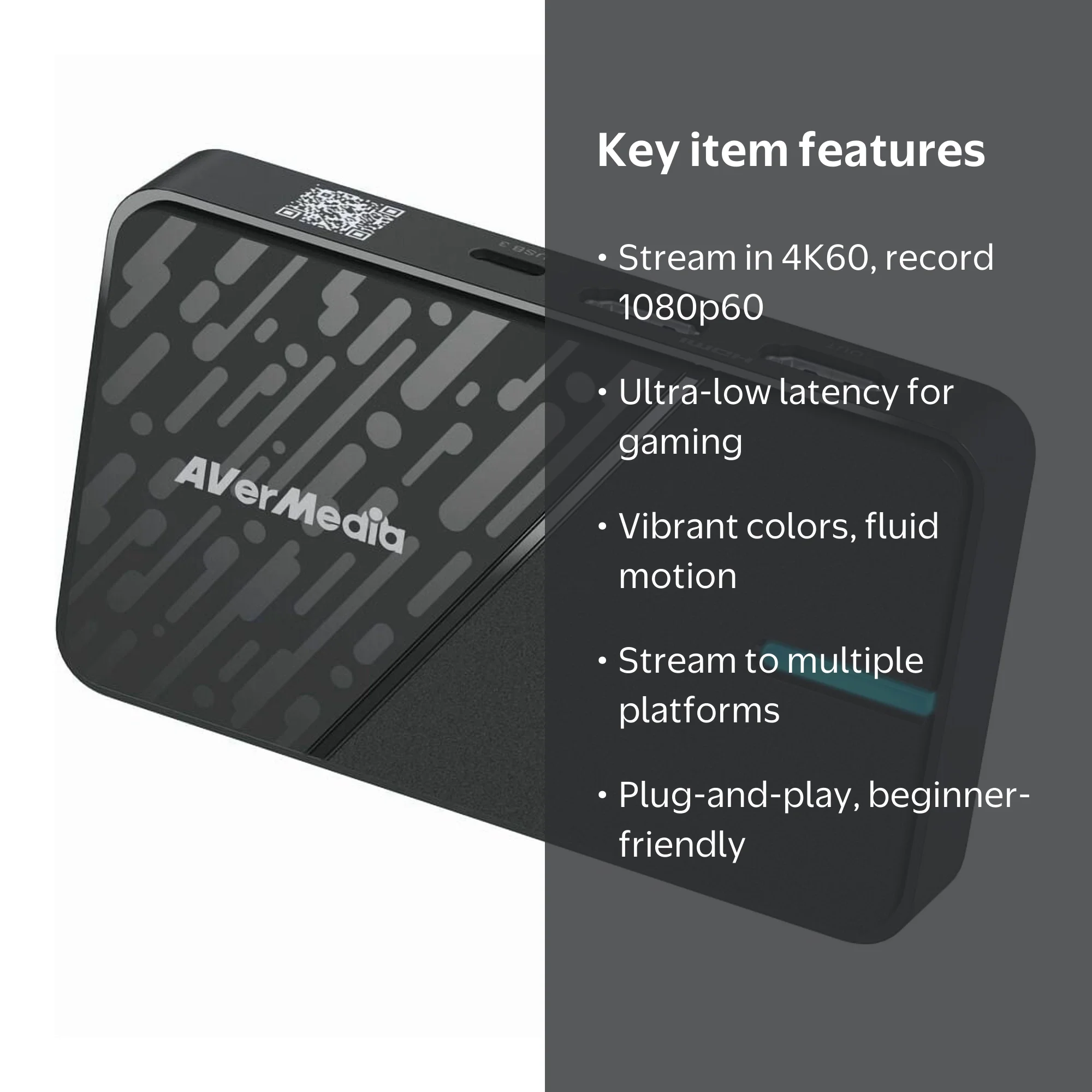 AVerMedia StreamLine MINI+ GC311G2 Video Capturing Device