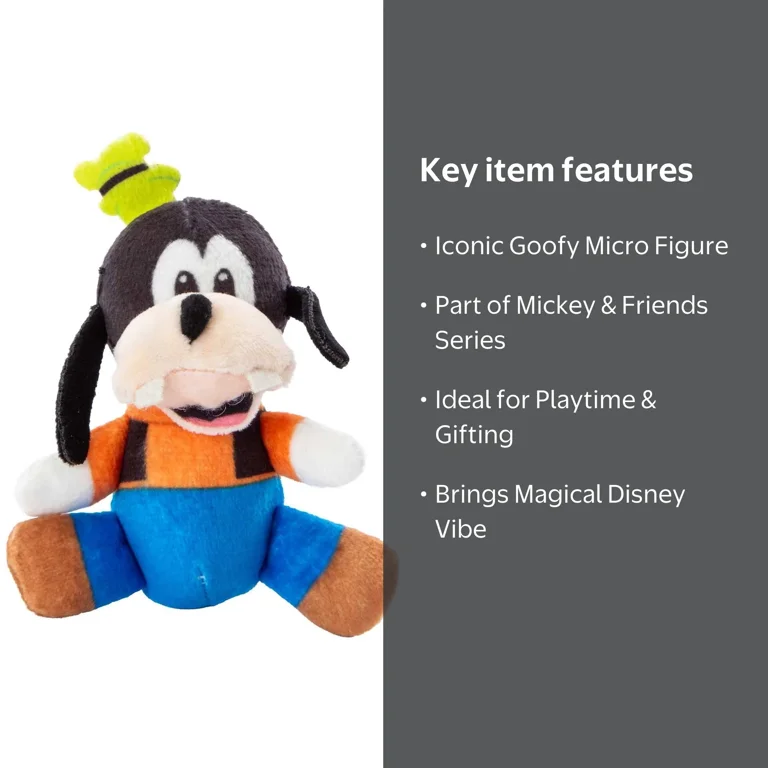 Disney Micro Teenies! Goofy Micro Plush - Walmart.com