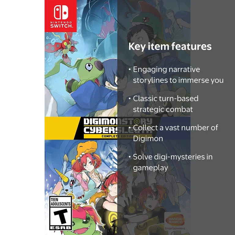 デジモンSwitch Bandai NAMCO, DIGIMON Story Cyber Sleuth Complete Edition, Switch