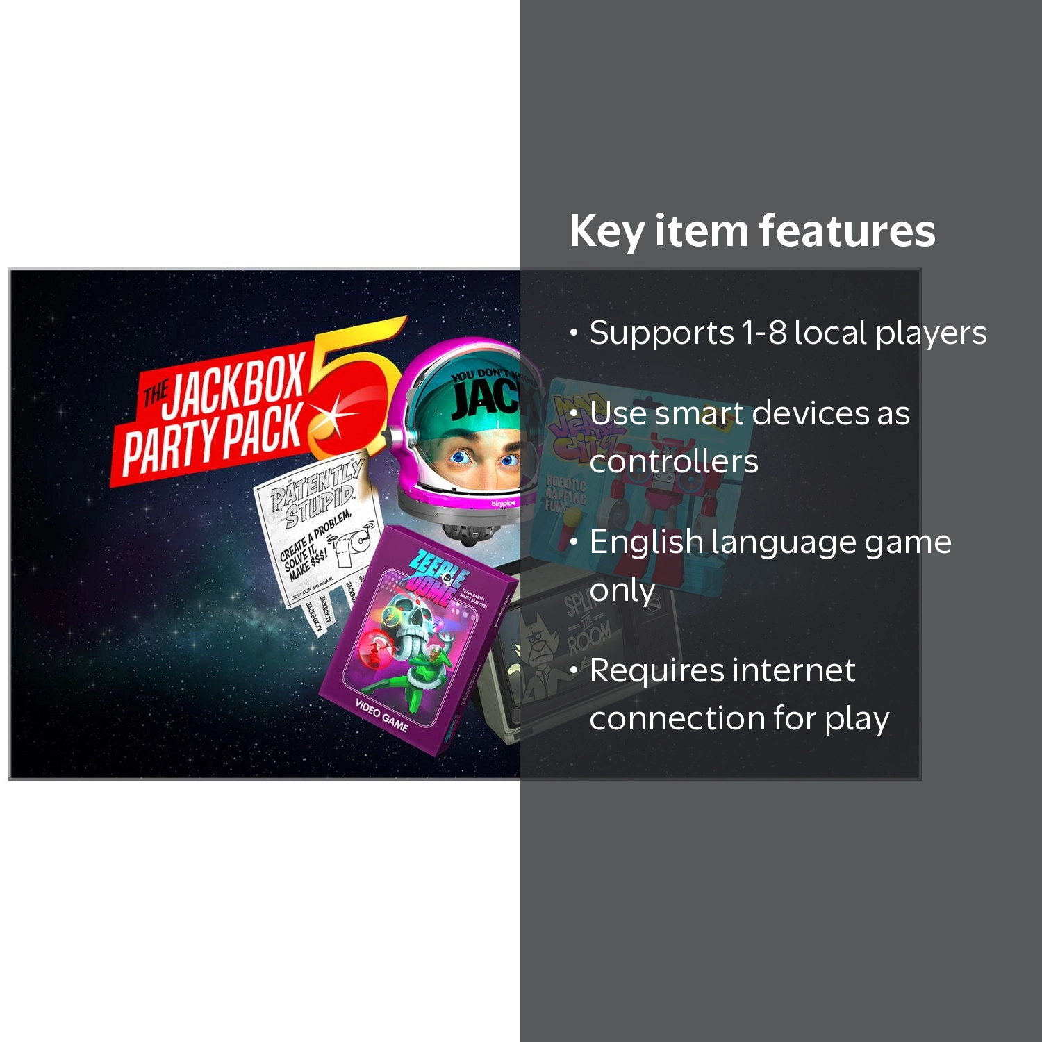The Jackbox Party Pack 5 - Nintendo Switch [Digital] - Walmart.com